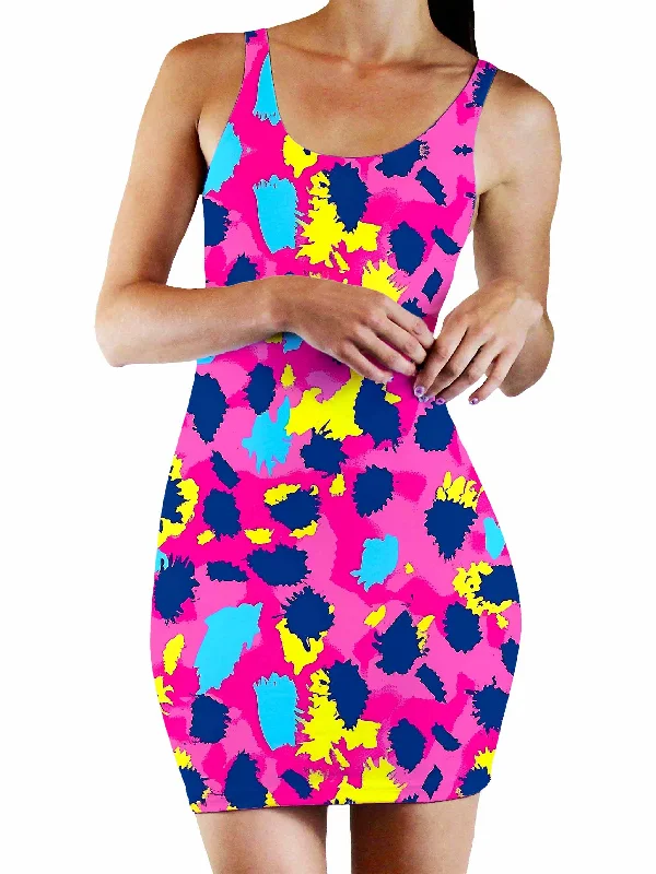 Pink Panther Bodycon Mini Dress