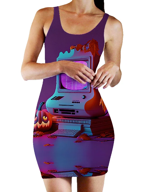 Teleported Bodycon Mini Dress