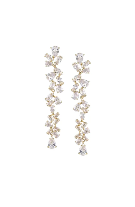 Jadore Crystal Drop Earrings