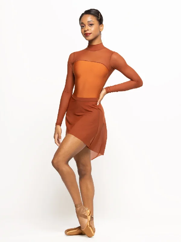 Mid High-Low Skirt Picante Mesh RTW