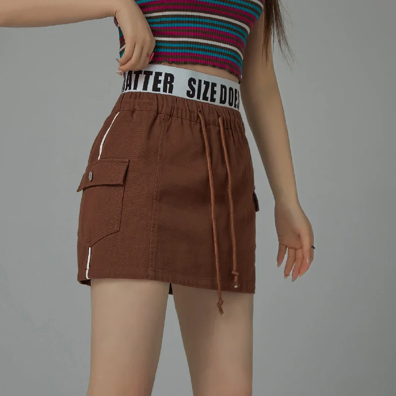 Size Doesnt Matter Pocket Mini Skirt