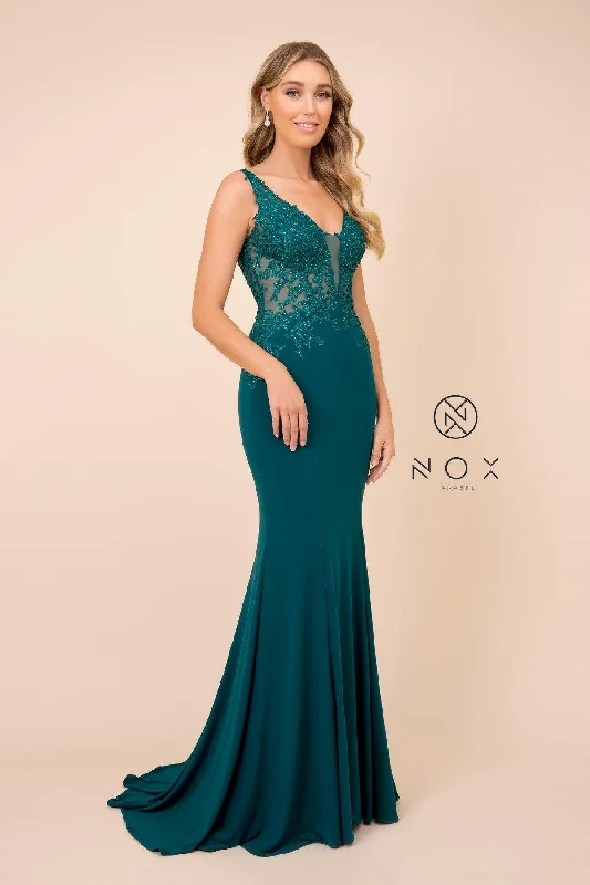 Long Formal Prom Dress Evening Gown