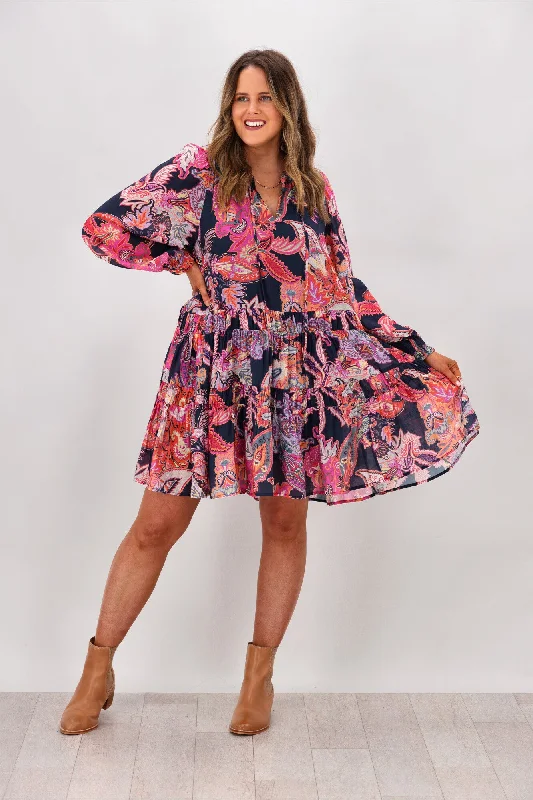 Adorne Collins Paisley Dress