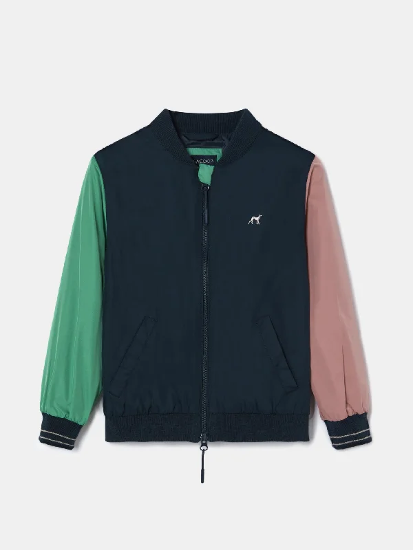 Color Block Bomber