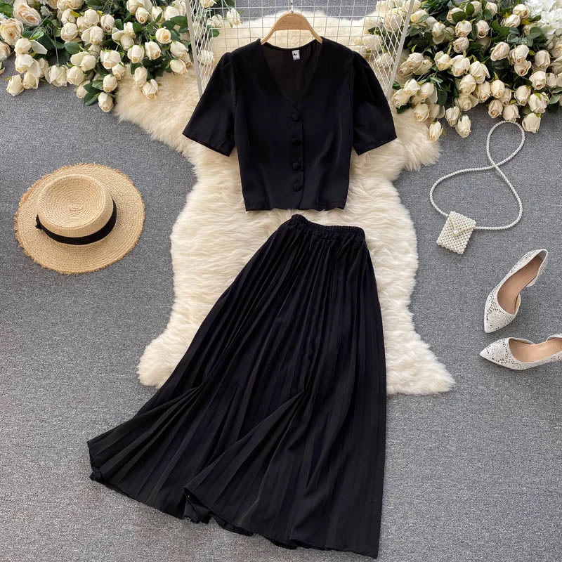 Cute chiffon two pieces dress fashion dress  520