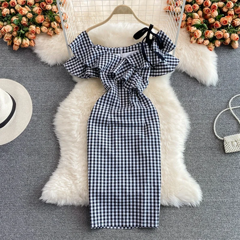 Cute plaid dress  486