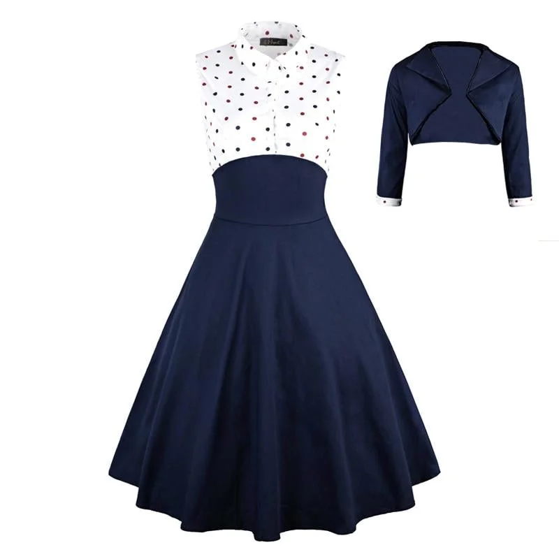 Elegant Women two pieces dress