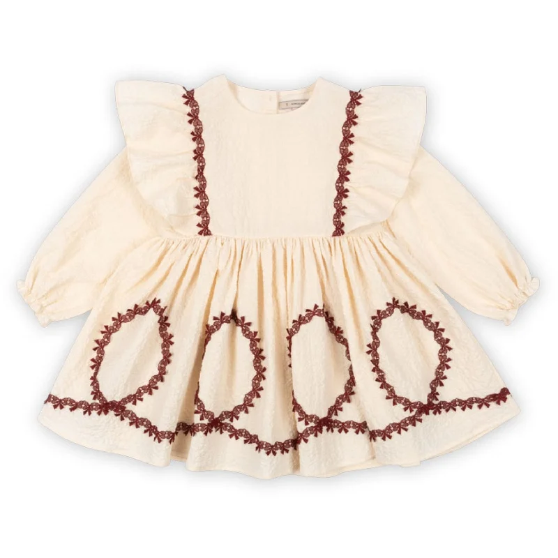 Konges Sløjd Buttercream Fee Dress Gots