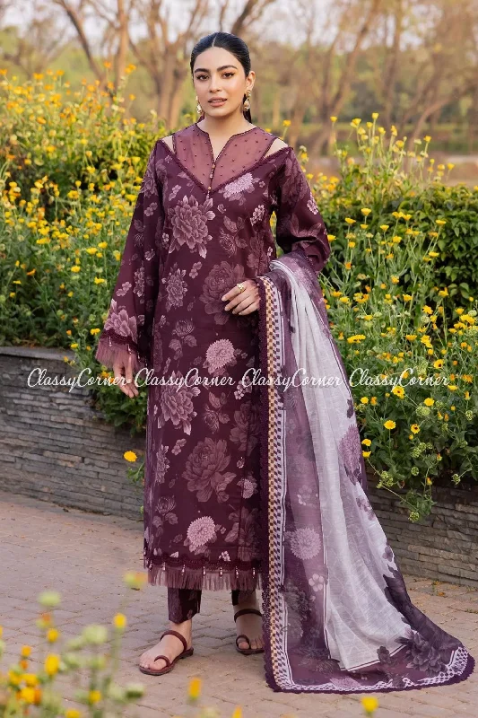 Pakistani Digital Printed Lawn Suit