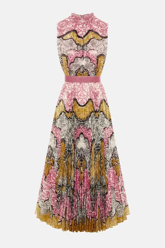 Hollie Dress Rocaille Lace Rose